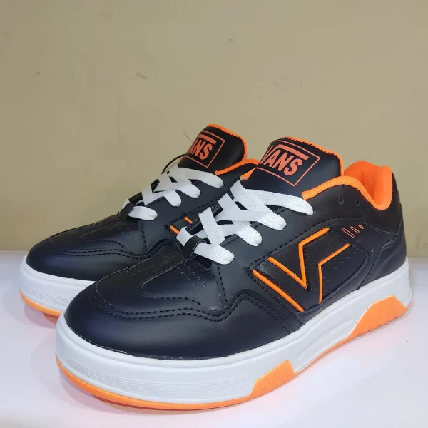 کتانی اسپرت ونس Vans مشکی نارنجی